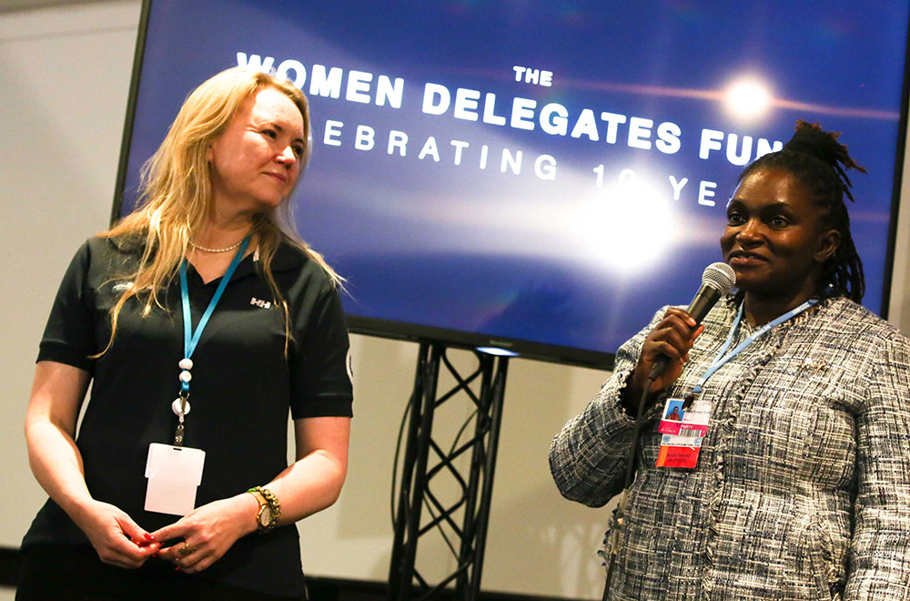 Women's Leadership: The Women Delegates Fund - WEDO