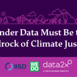Policy Brief: Gender Data Must Be The Bedrock Of Climate Justice