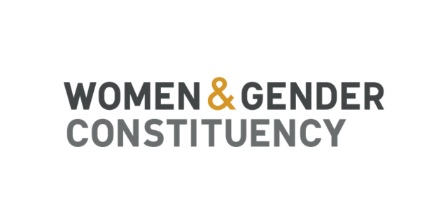 Women & Gender Constituency Logo