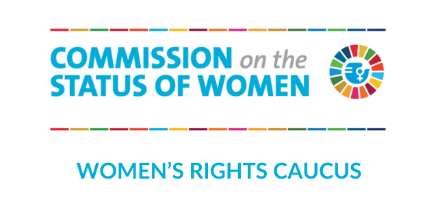 UNCSW Women's Rights Caucus Logo