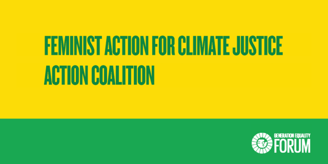 Feminist Action for Climate Justice Logo
