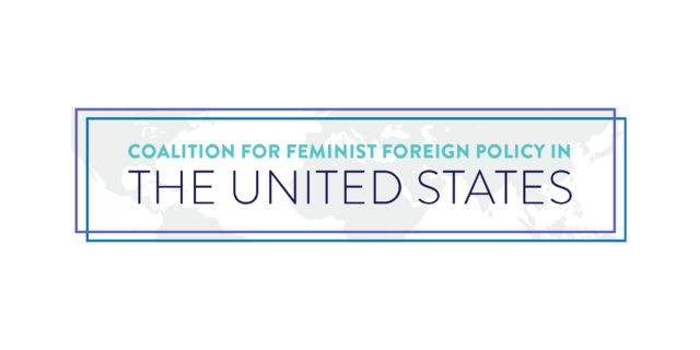 Coalition for a Feminist Foreign Policy in the U.S. Logo